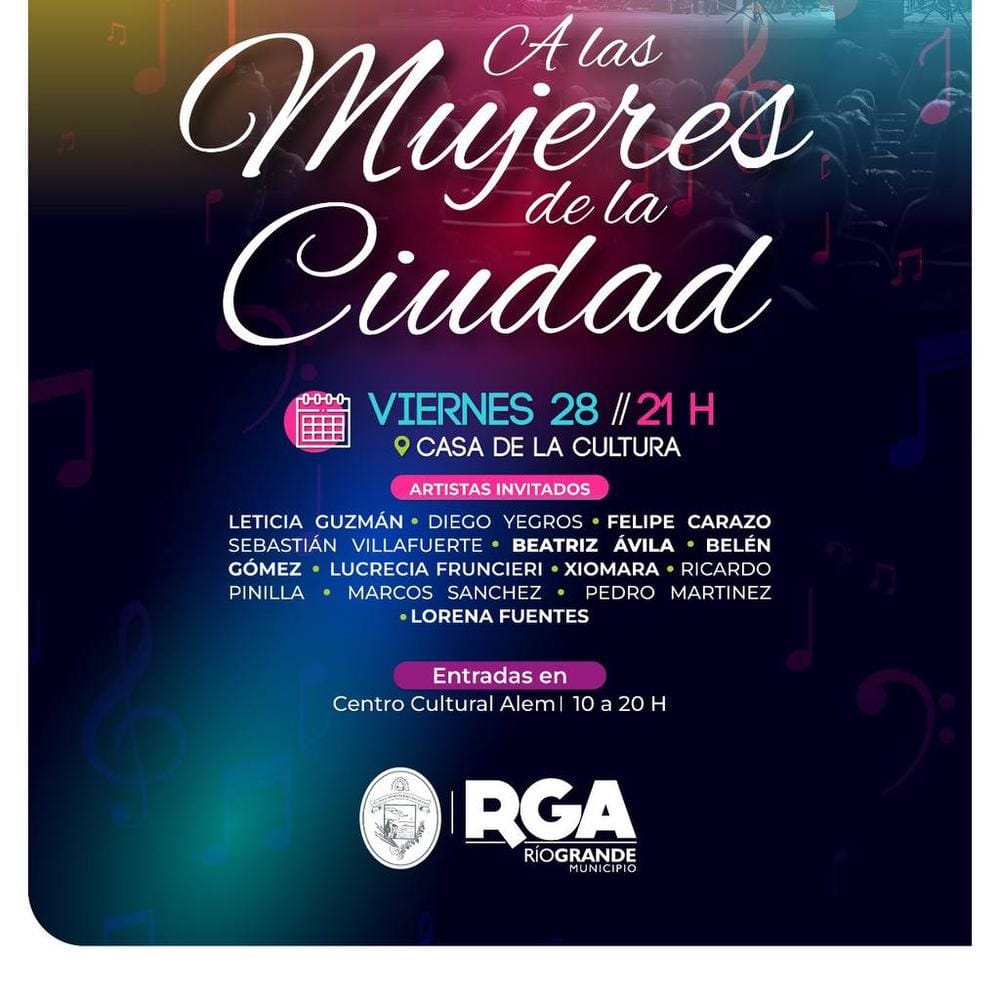 A LAS MUJERES DE LA CIUDAD: UN HOMENAJE MUSICAL EN EL MES DE LA MUJER
