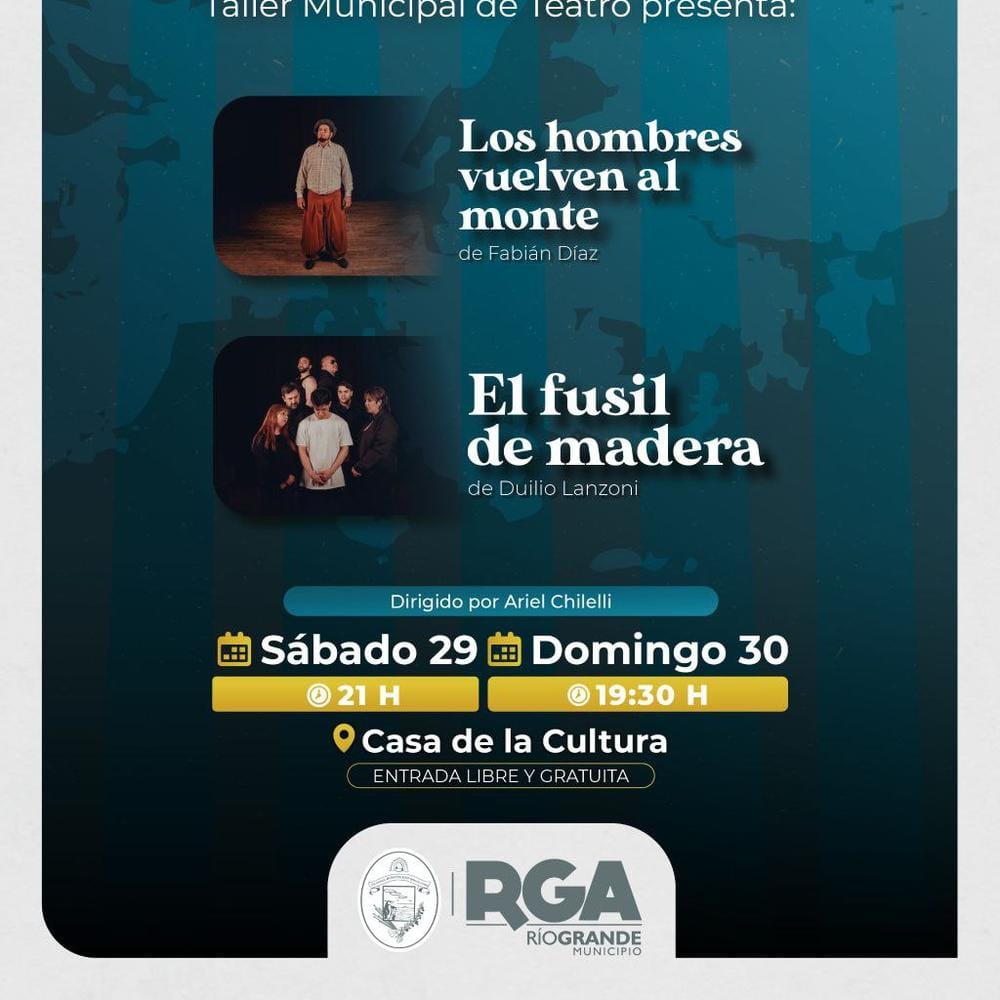 LLEGA EL CICLO "TEATRO MALVINAS" EN RÍO GRANDE
