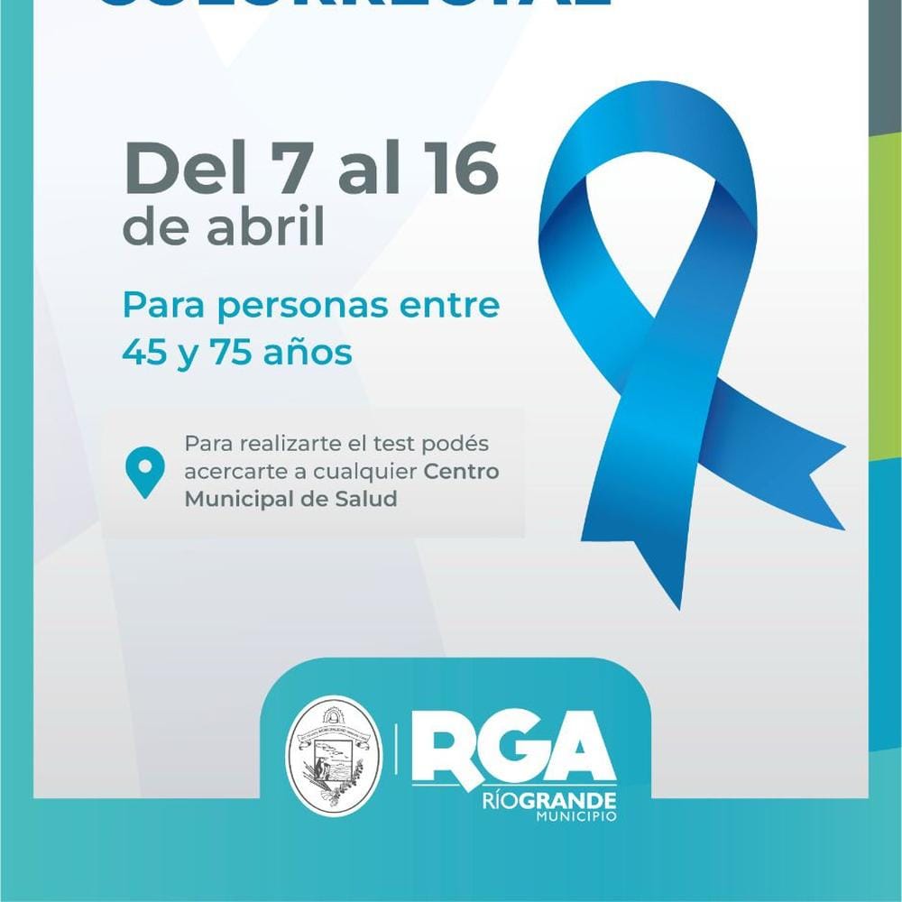 EL MUNICIPIO DE RÍO GRANDE IMPULSA LA JORNADA DE PREVENCIÓN DEL CÁNCER DE COLON