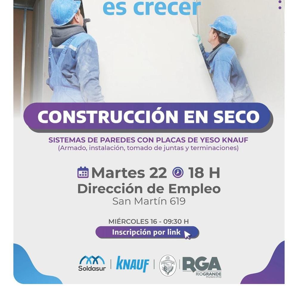 CURSO DE CONSTRUCCIÓN EN SECO: APROVECHA LA OPORTUNIDAD CON PLACAS DE YESO KNAUF