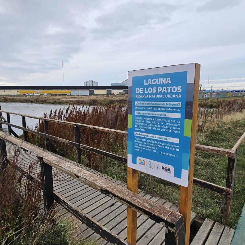 LAGUNA DE LOS PATOS: NO HABILITADA PARA INVIERNO