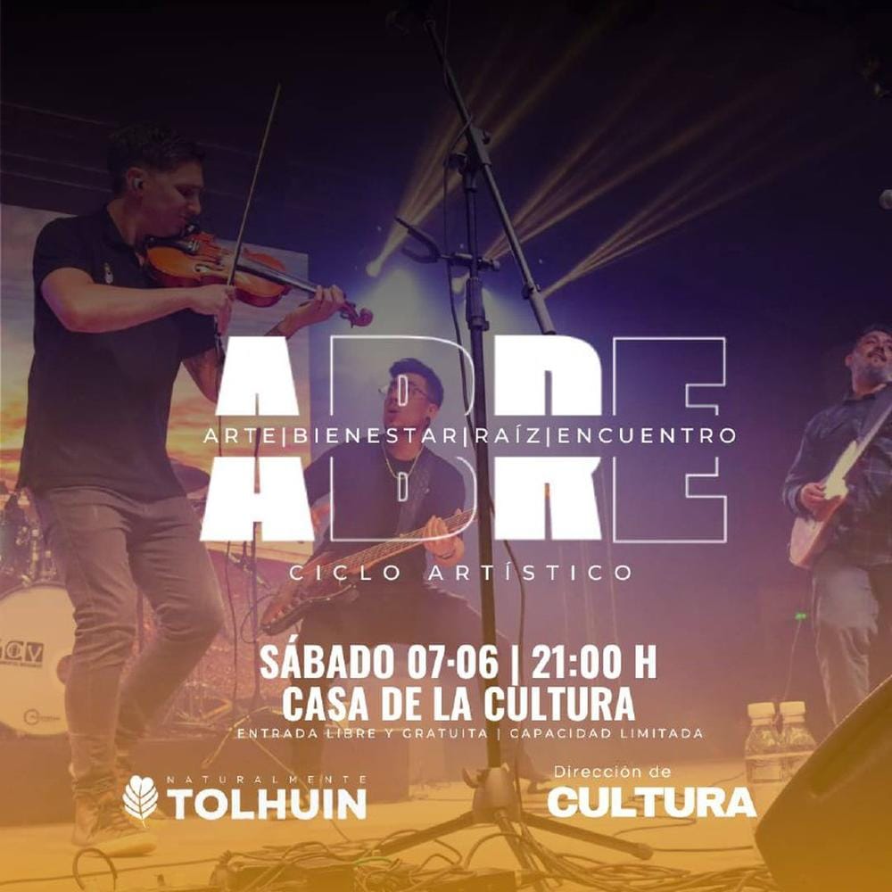 Facu Armas presenta su música en Tolhuin