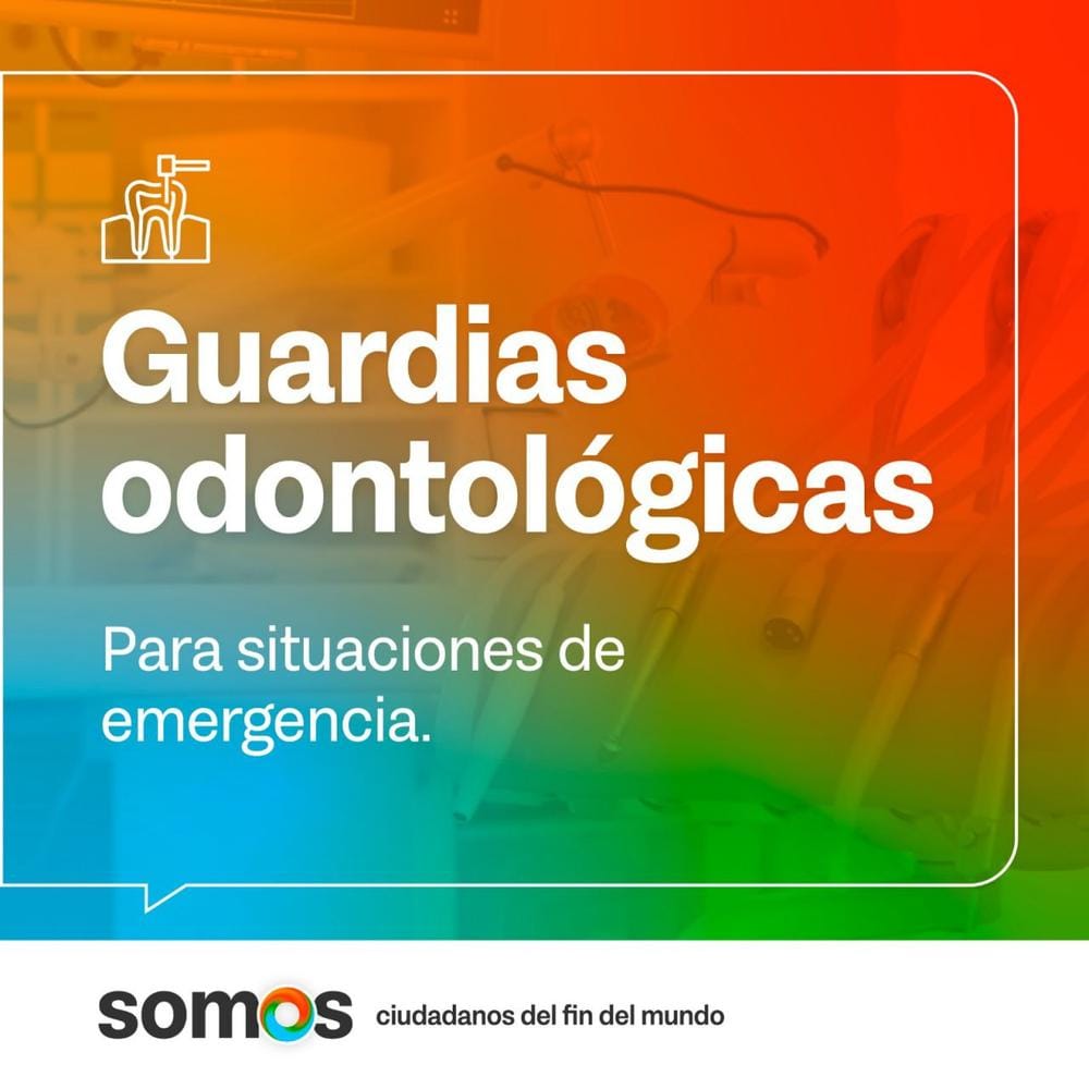 Guardias Odontológicas en CAPS de Ushuaia: atención y turnos