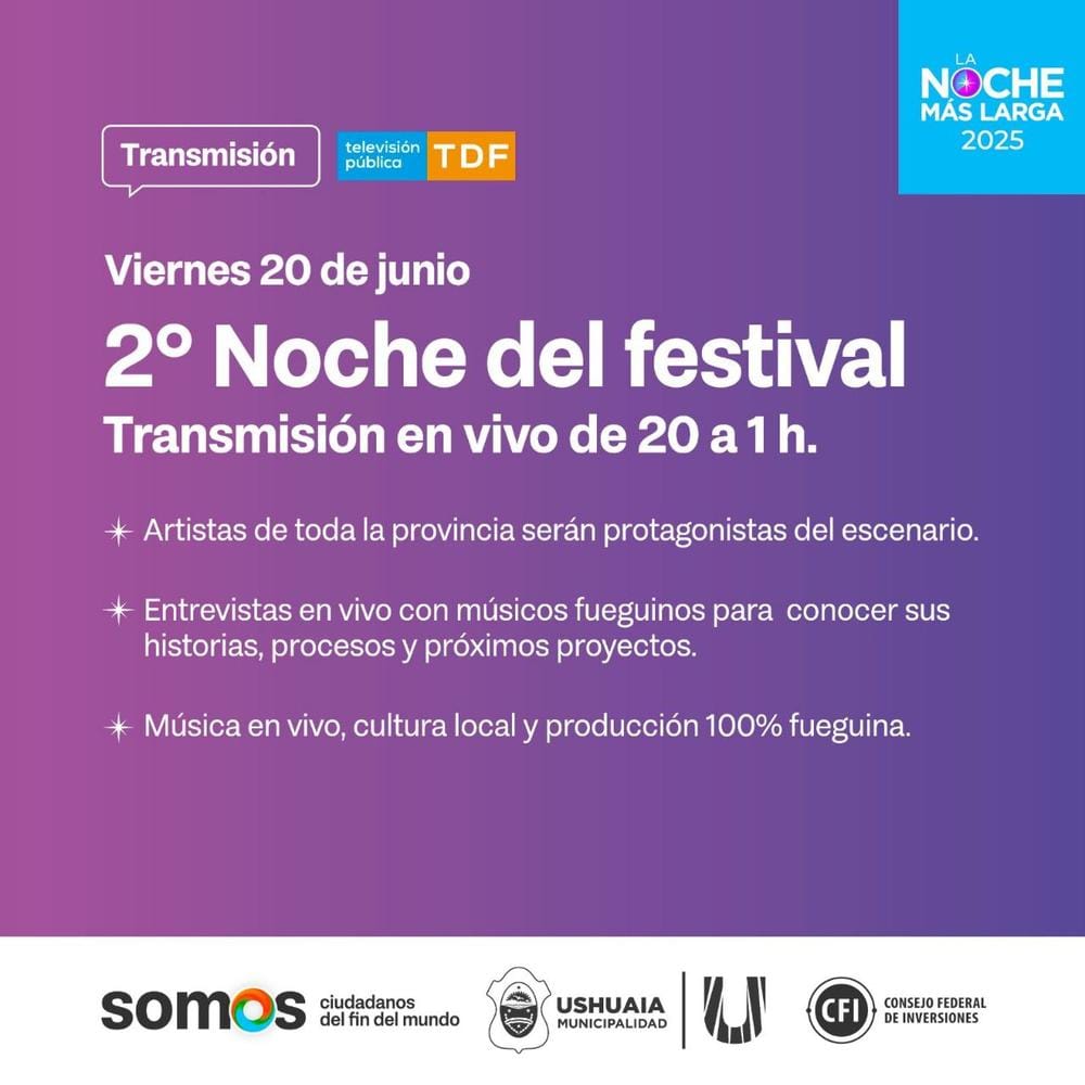 Fiesta de la Noche Más Larga en Tierra del Fuego