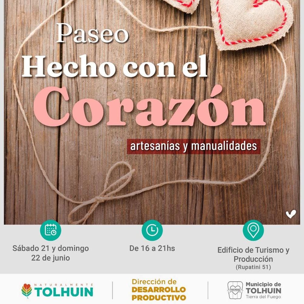 Tolhuin impulsa el Paseo “Hecho con el Corazón”