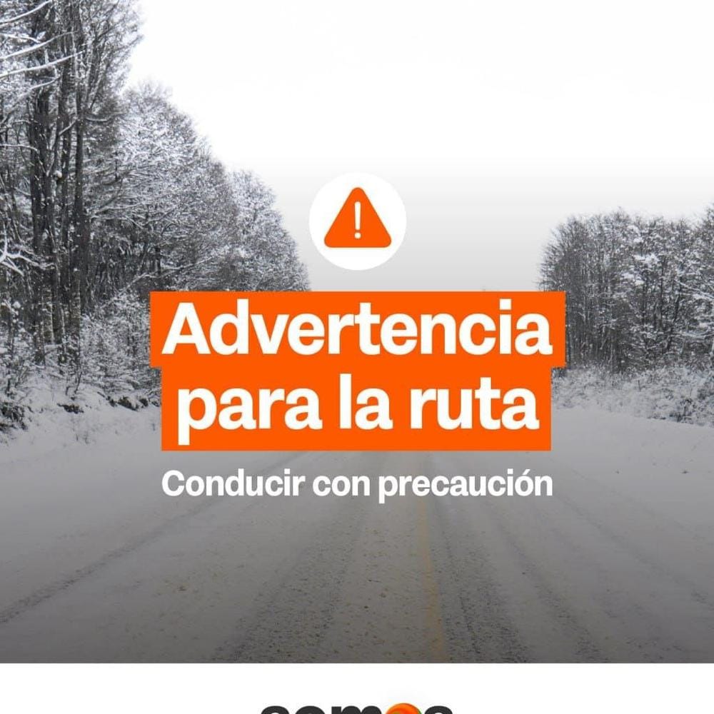 Precaución y cadenas en rutas argentinas y chilenas