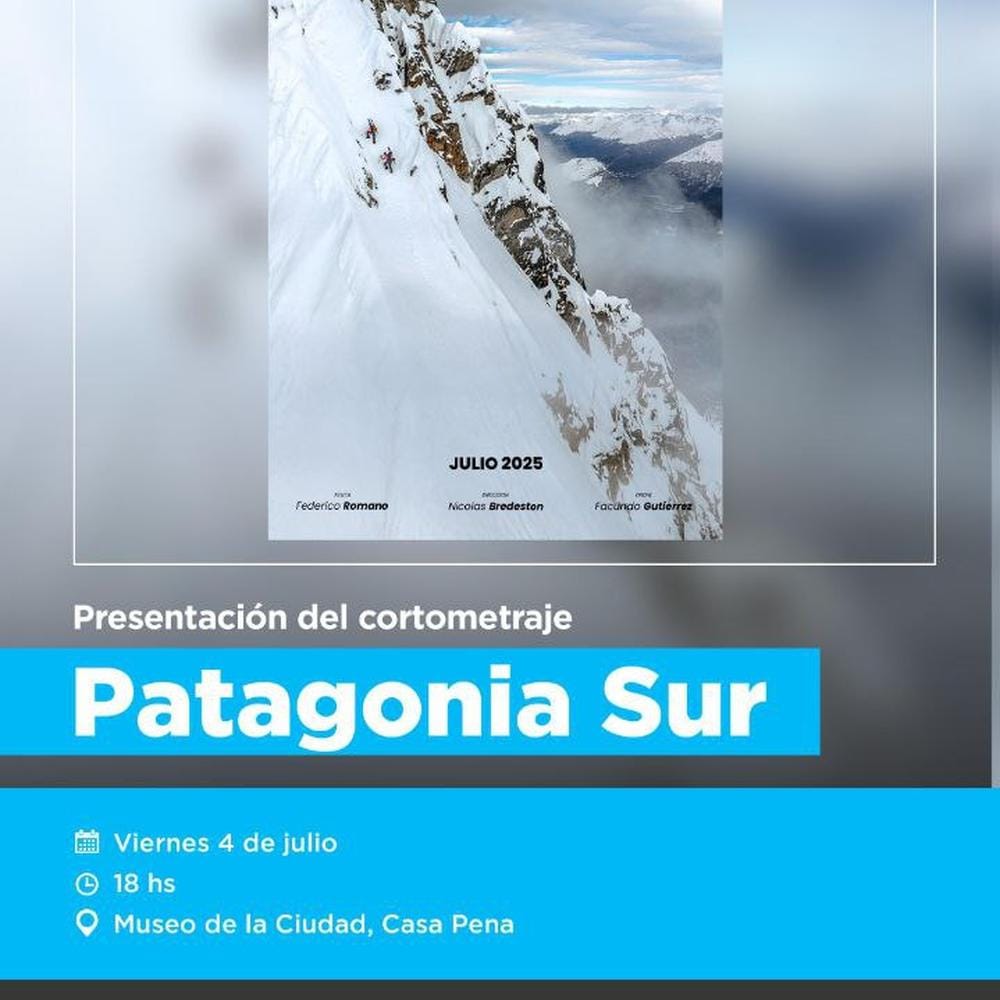 Ushuaia presenta cortometraje “Patagonia Sur” en la Casa de la Cultura