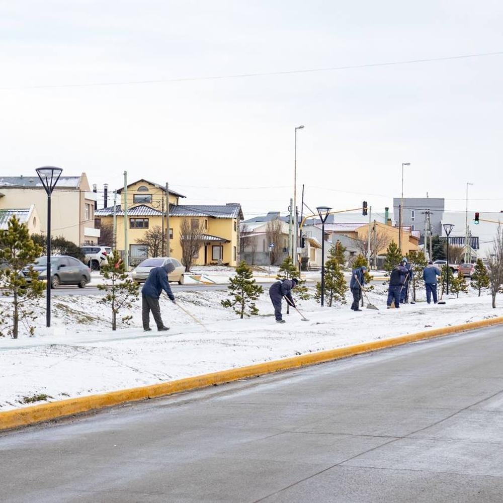 Limpieza y Seguridad en Río Grande en el Operativo Invernal
