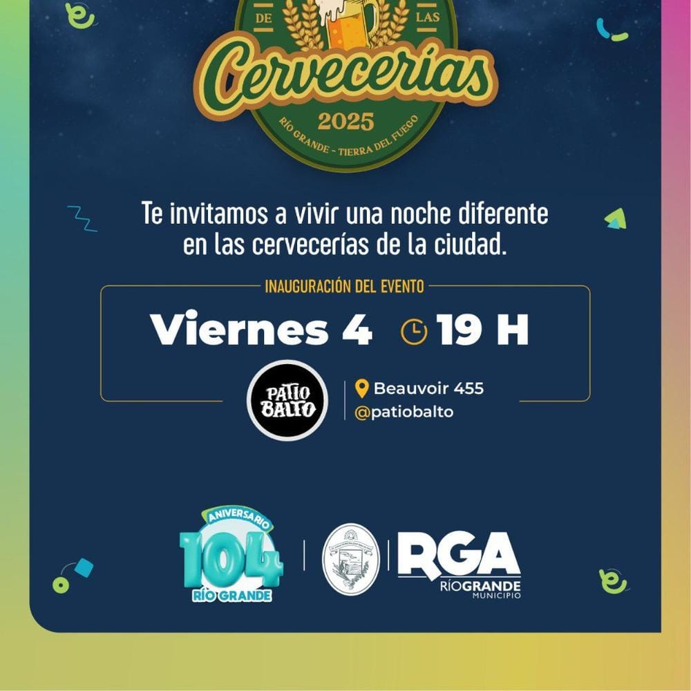 EL INVIERNO SE DISFRUTA CON UNA NUEVA NOCHE DE LAS CERVECERÍAS EN RÍO GRANDE