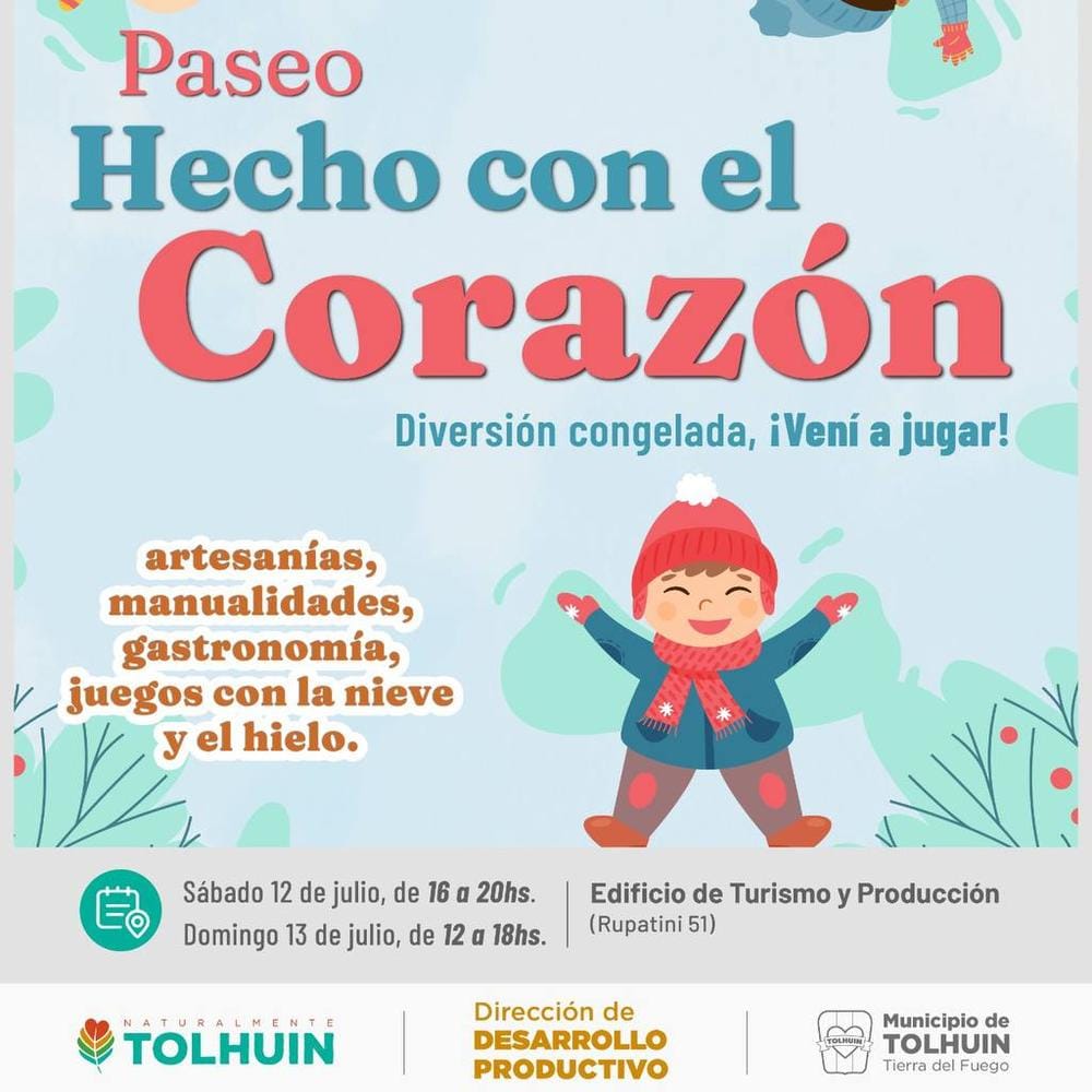 Tolhuin presenta “Diversión Congelada” para este fin de semana