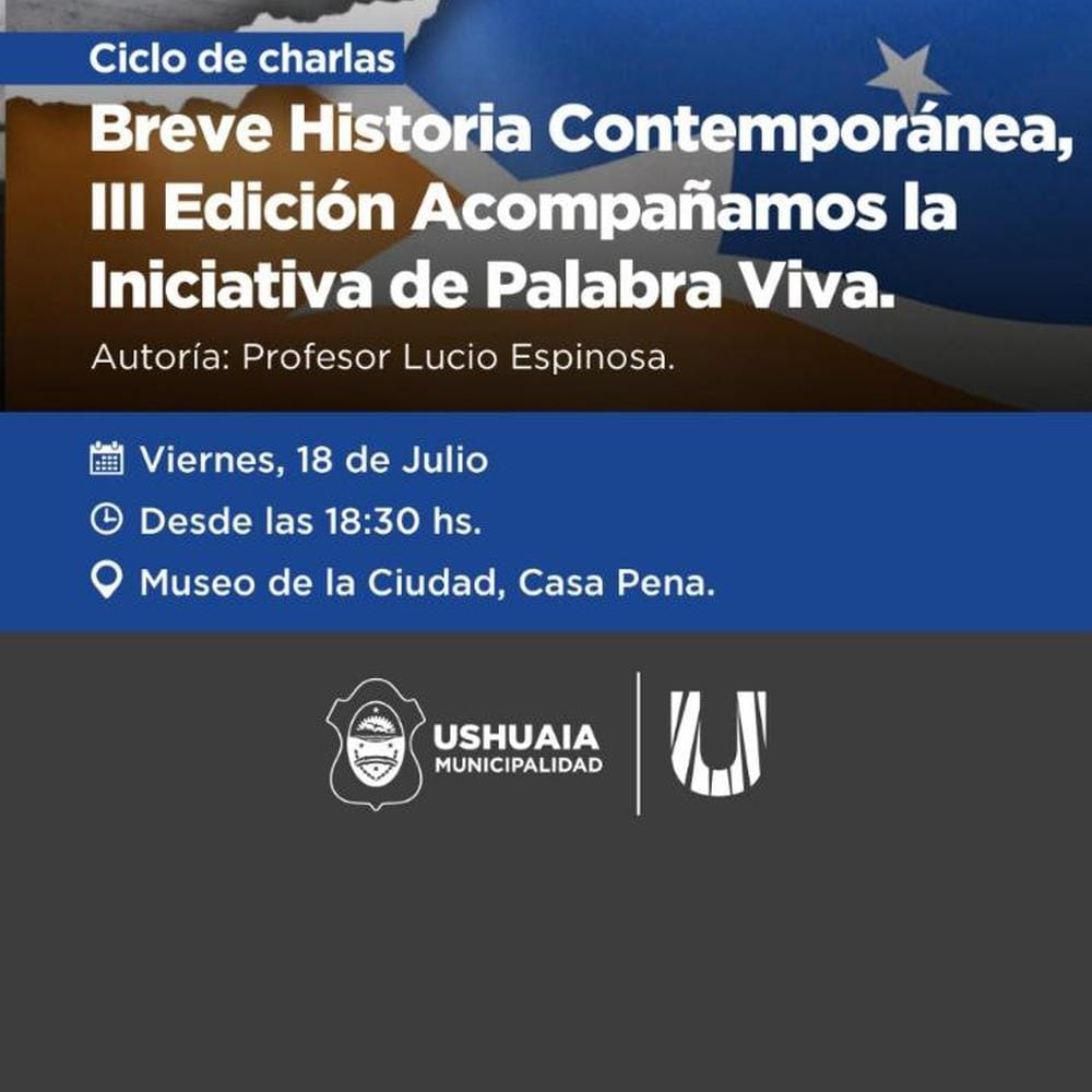 Cultura en Ushuaia: presentación de libros y participación juvenil