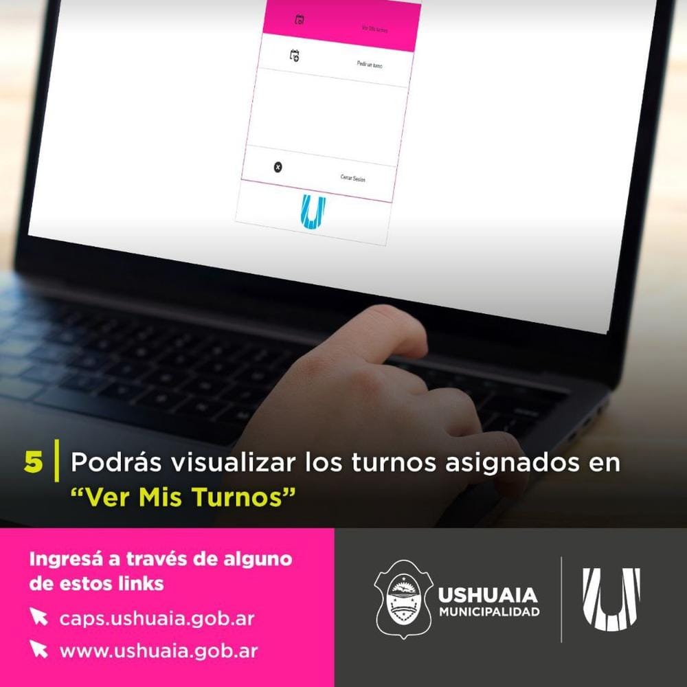 Ushuaia habilita turnos digitales en su Centro de Salud