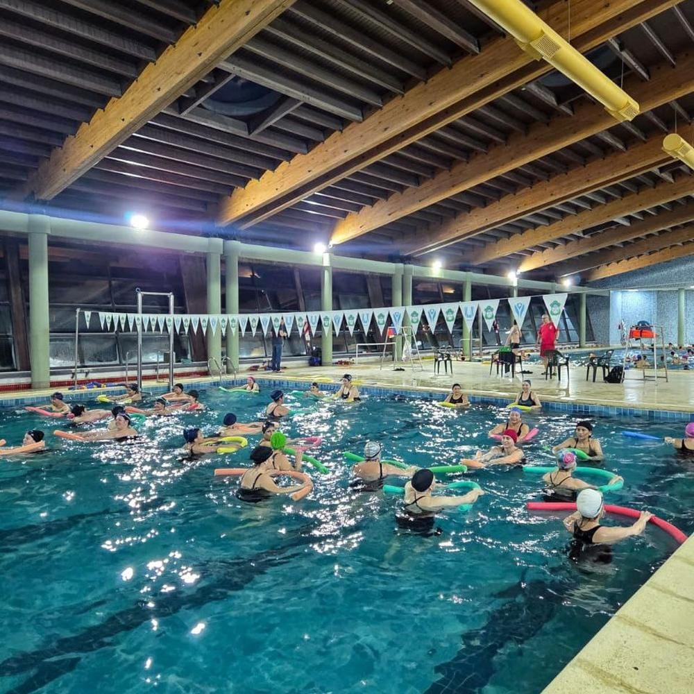 Clases gratuitas de aquagym en Ushuaia para cuidarte en invierno