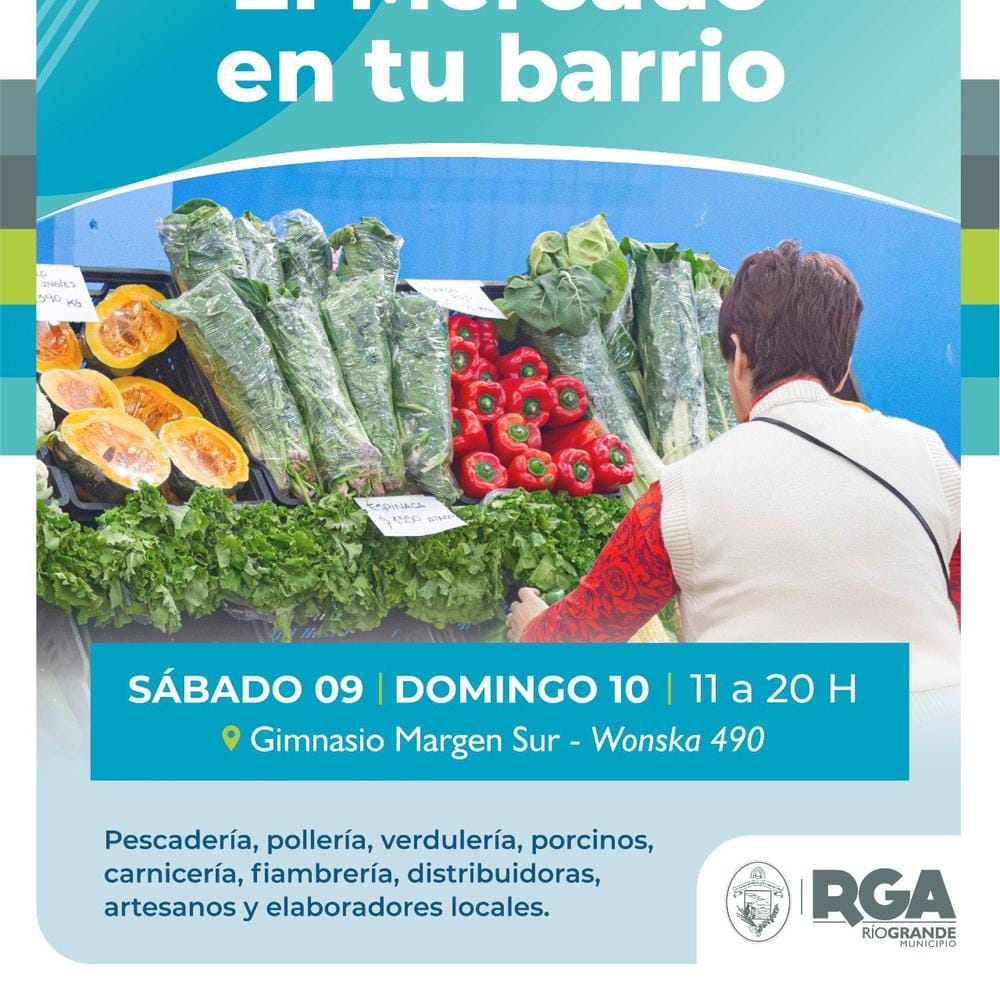 Mercado en tu Barrio Río Grande: producto y economía local