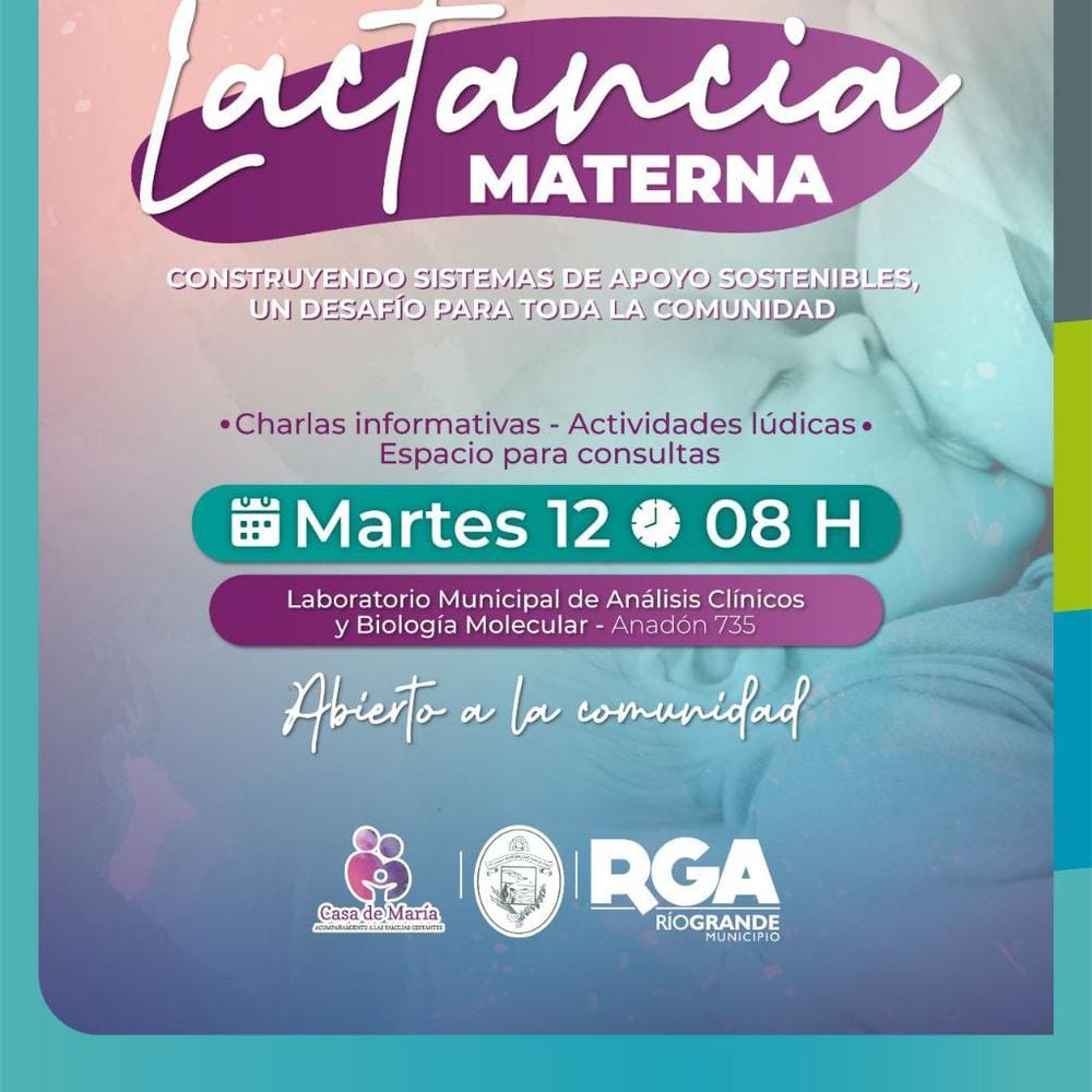 Río Grande impulsa la Semana de la Lactancia Materna