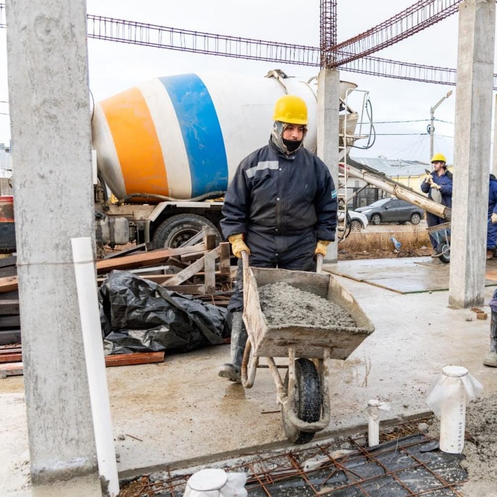 Avanza la construcción de la Comisaría de Género en Río Grande