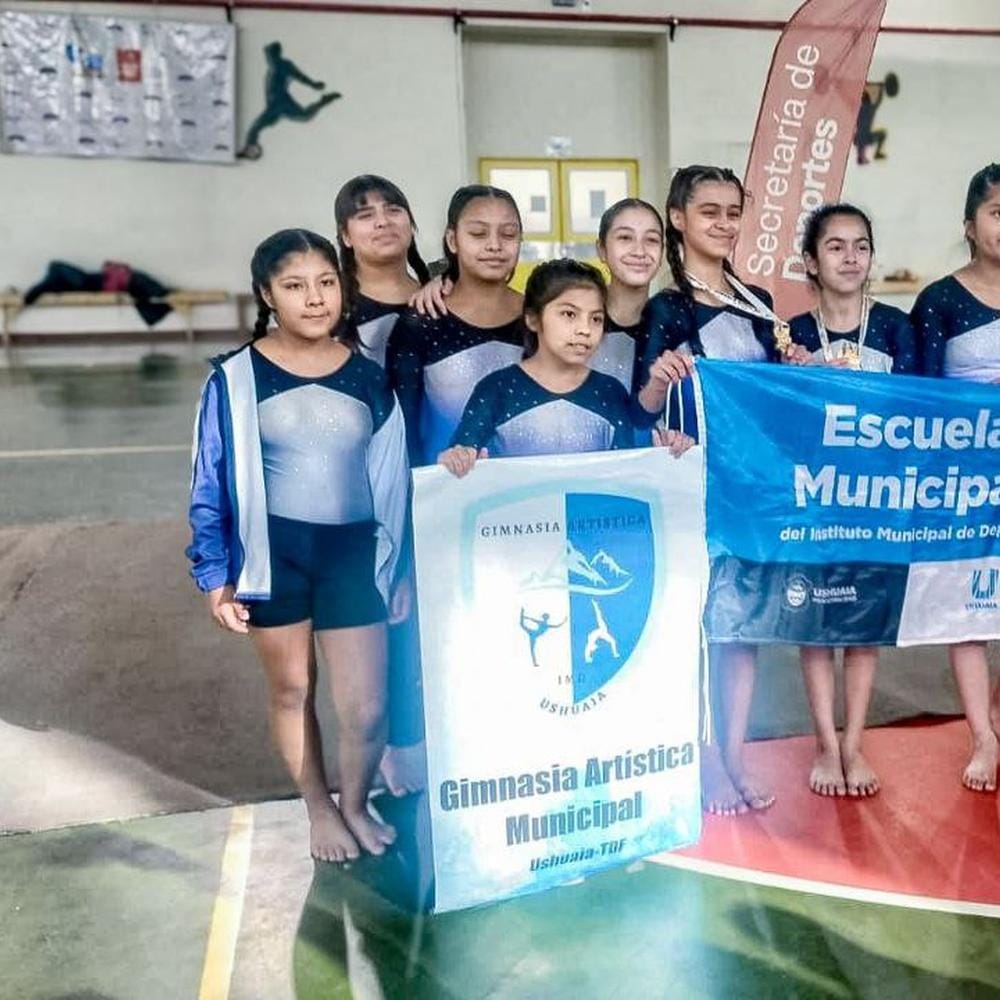 Gimnastas de Ushuaia dominan en los Juegos Fueguinos