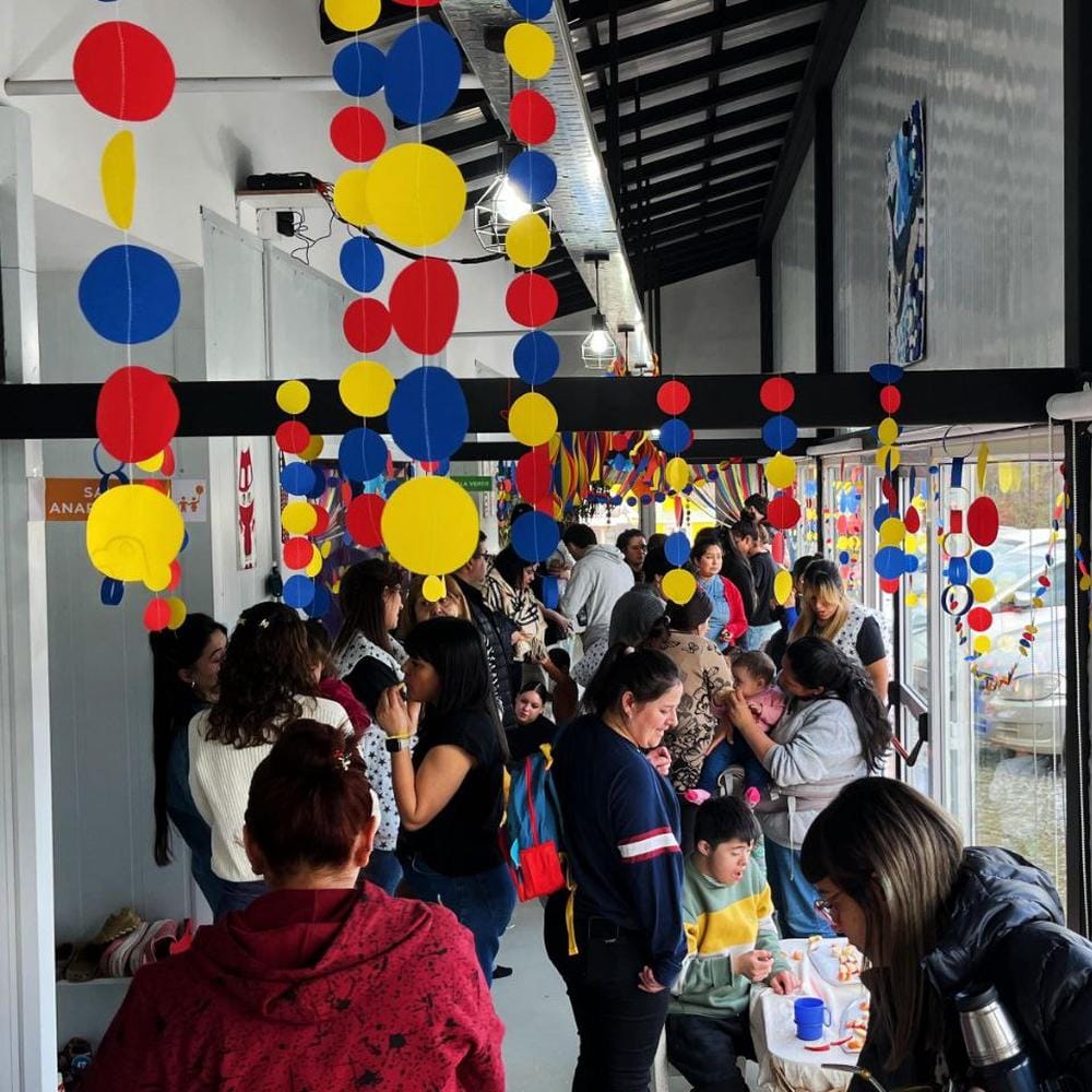 Celebración infantil en Ushuaia con kermés multijuegos