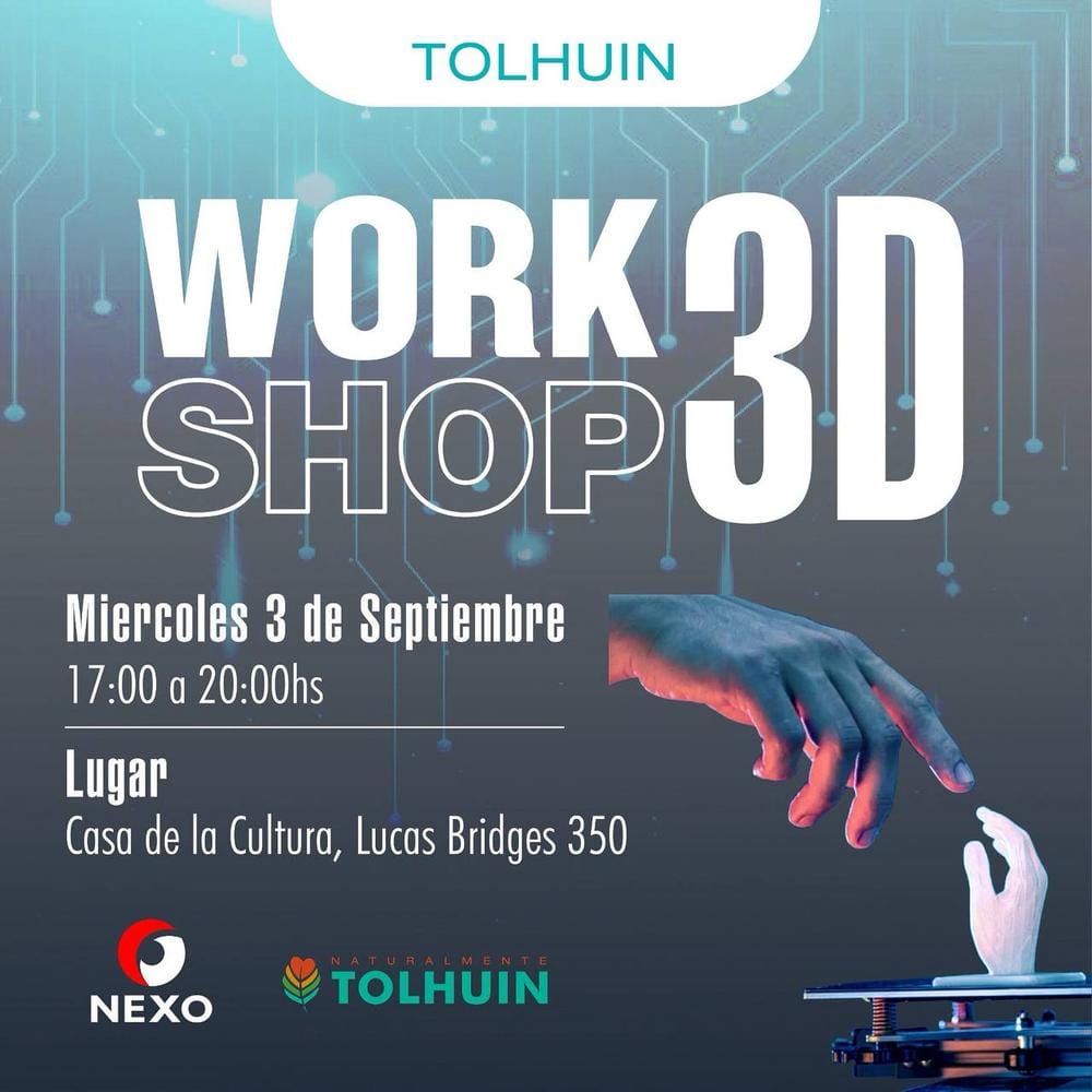 Tolhuin impulsa la innovación con taller de impresión 3D