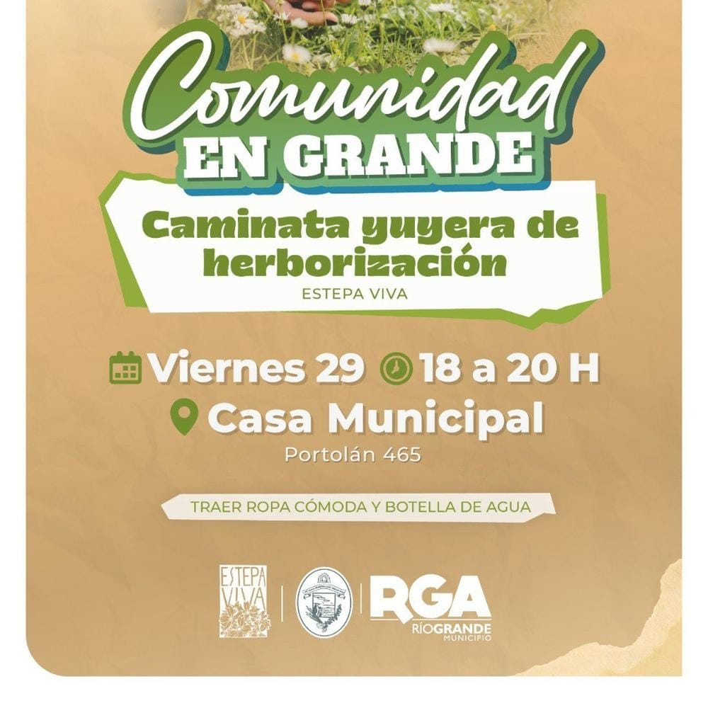 Caminata y Taller de Herborización en Río Grande