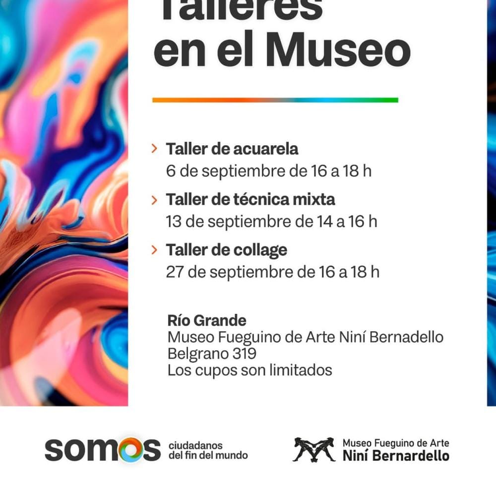 Mes de las Artes en Río Grande con talleres gratuitos