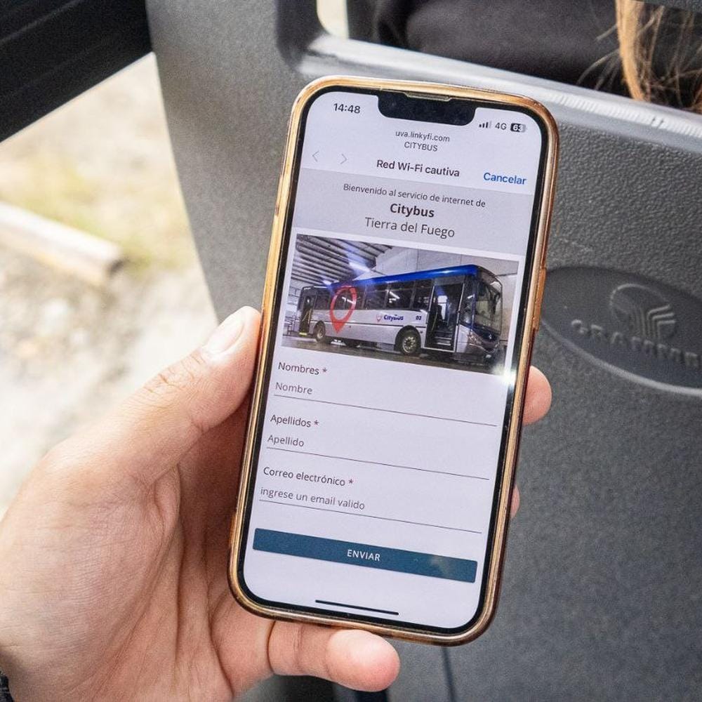 Río Grande instala WiFi gratuito en transporte público