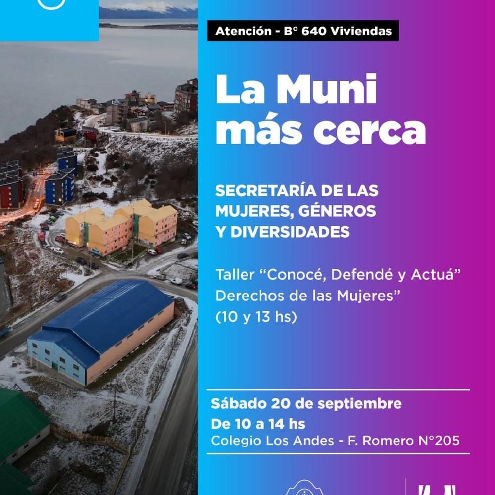 La Muni más Cerca llega a barrios KyD, Kaupén y 640 Viviendas