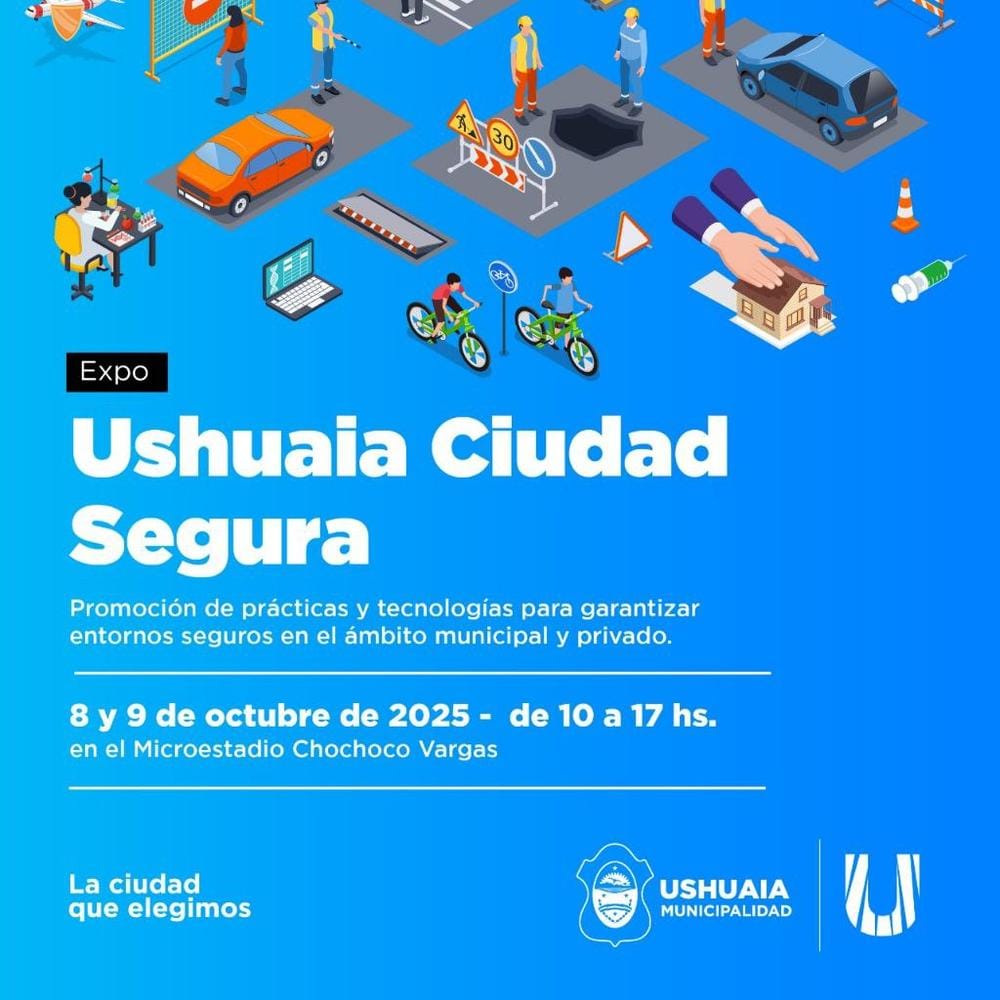 Ushuaia lanza la segunda Expo Ciudad Segura