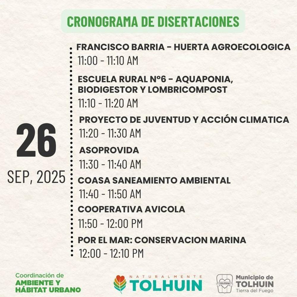 Expo Ambiental en Tolhuin: compromiso y sustentabilidad