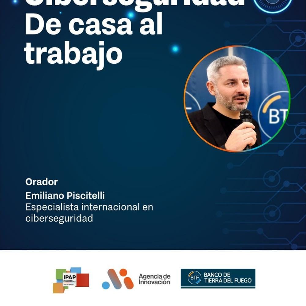 Capacitan a la comunidad en ciberseguridad en Tierra del Fuego