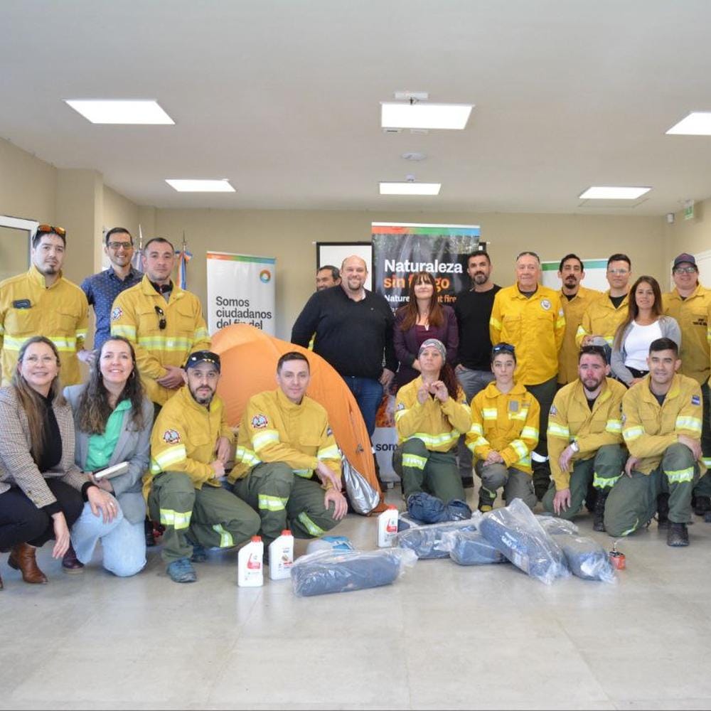 Gobierno refuerza la lucha contra incendios forestales en Tierra del Fuego
