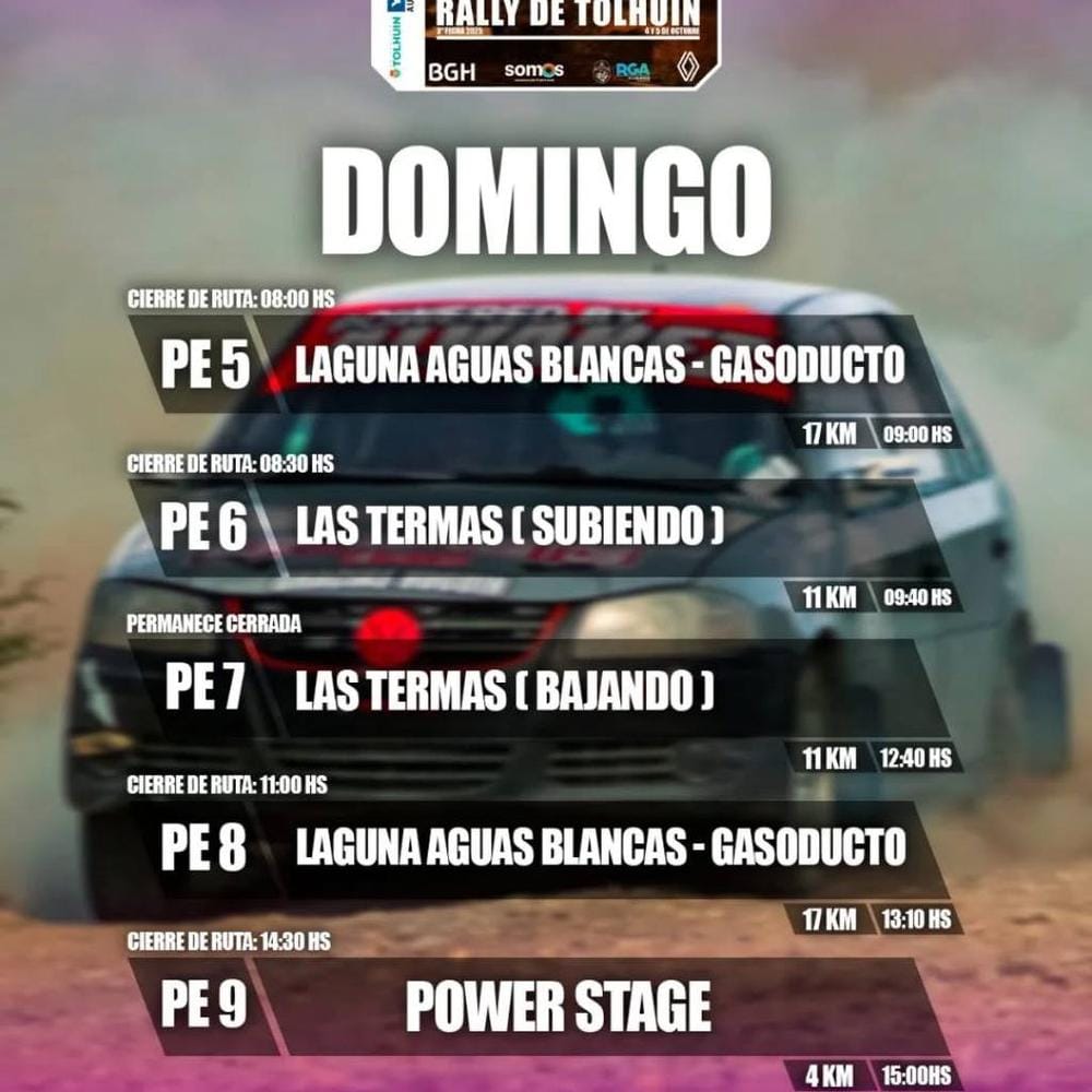 Tolhuin celebra su 53° aniversario con actividades motor y culturales