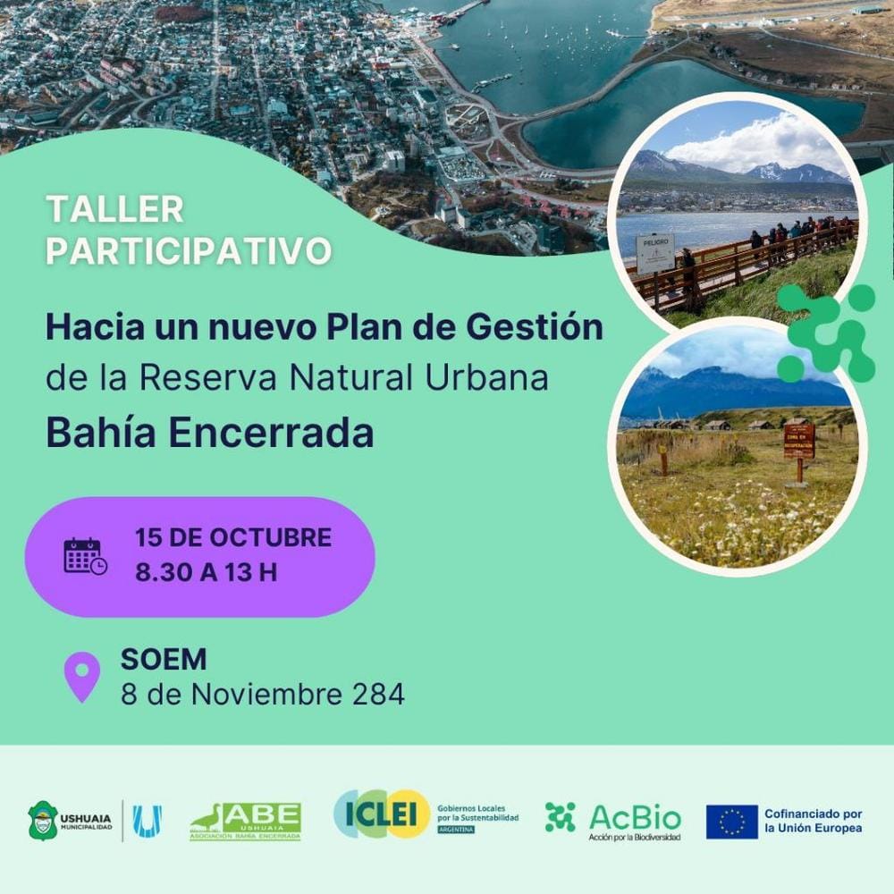 Ushuaia actualiza el plan de gestión de Bahía Encerrada