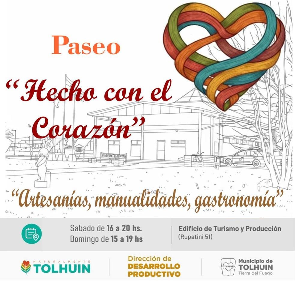 Feria “Hecho con el Corazón” en Tolhuin con Blanco Nieve