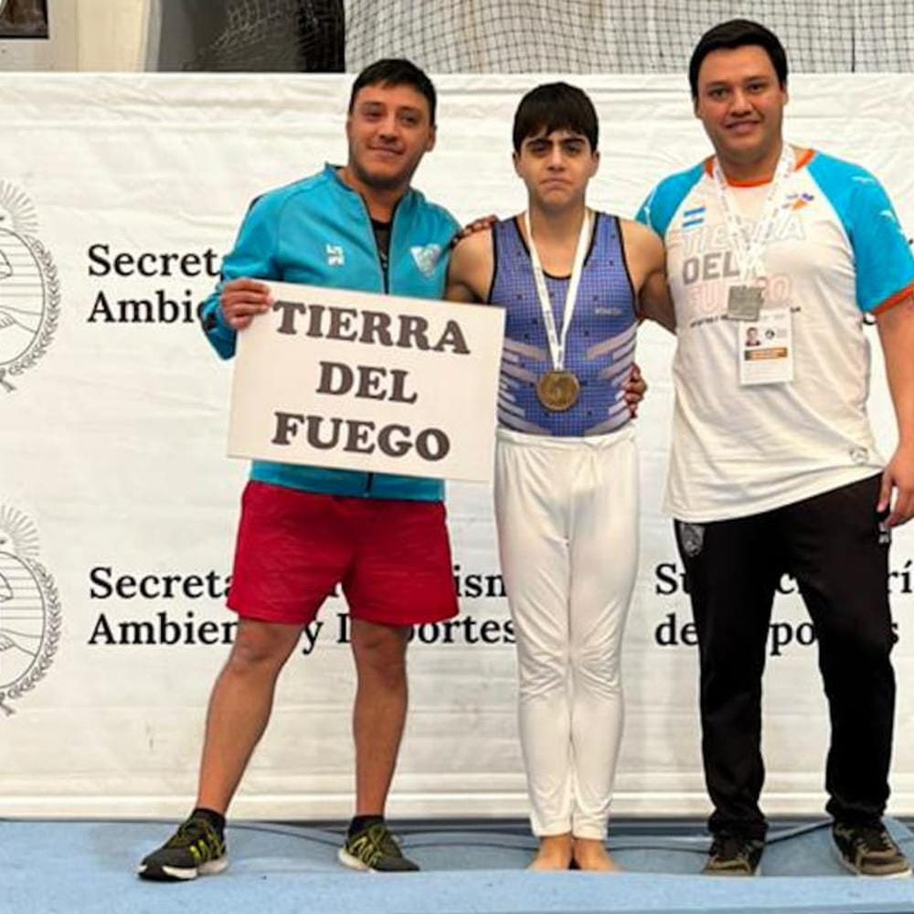 Oro Fueguino en los Juegos Evita 2024