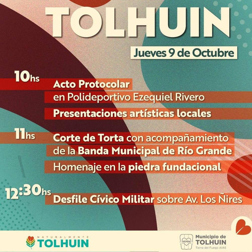 Tolhuin celebra 53 años de historia y tradición