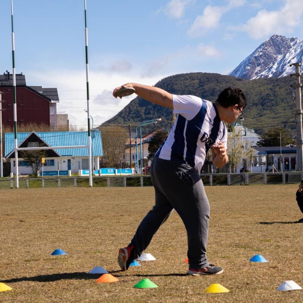 Atletismo adaptado en Tierra del Fuego para los Juegos Binacionales
