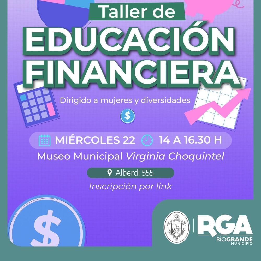 TALLER GRATUITO DE EDUCACIÓN FINANCIERA PARA MUJERES Y DIVERSIDADES