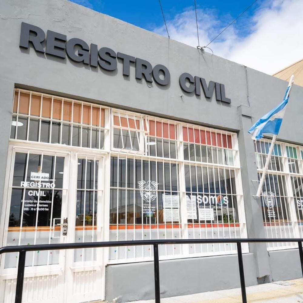 Registro Civil abre este domingo en Ushuaia, Tolhuin y Río Grande para retiro de DNI