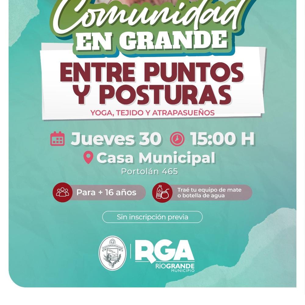 Jornada de Yoga y Manualidades en Río Grande