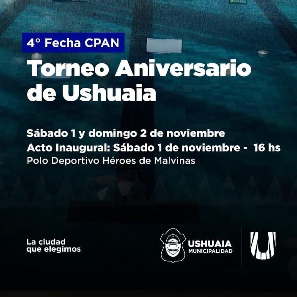 Natación en Ushuaia: Torneo Aniversario en el Polo de Malvinas