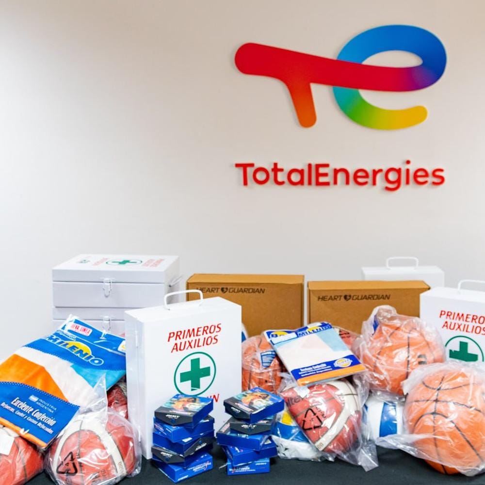 Donación de TotalEnergies impulsa el deporte en Tierra del Fuego