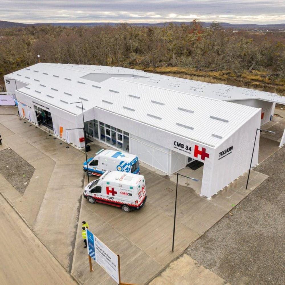 Emergencia en Tolhuin: parto de urgencia en hospital modular