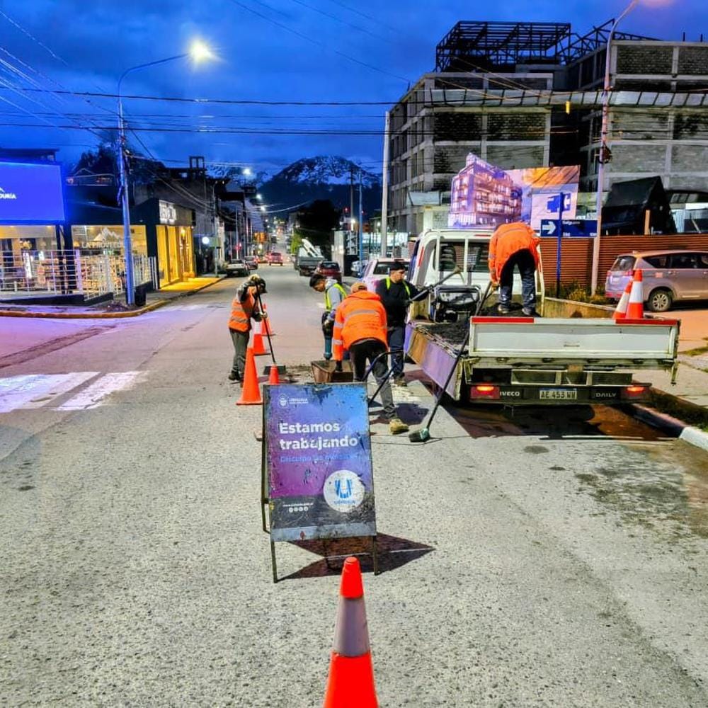 Ushuaia refuerza obra pública y recuperación vial