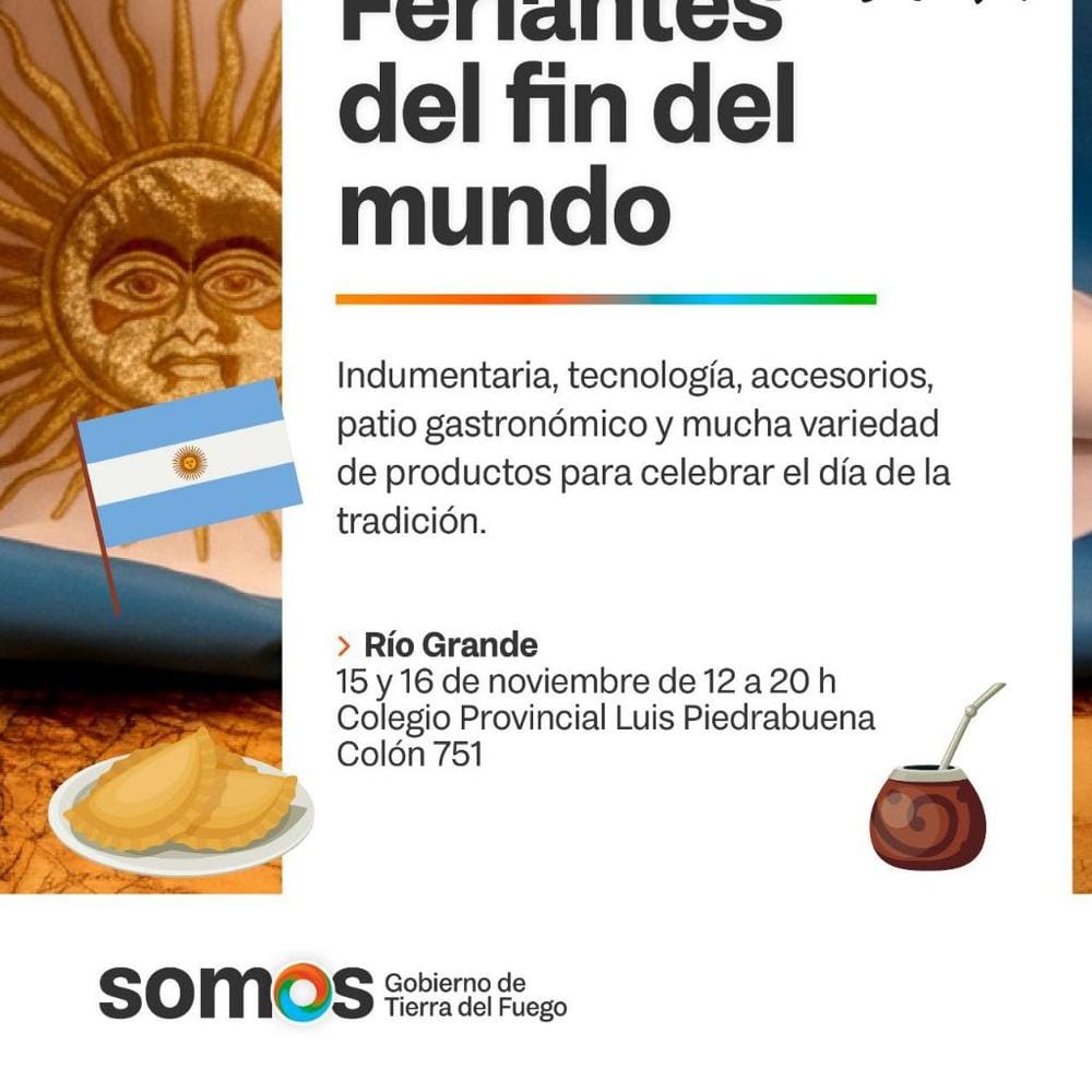 Feria de Emprendedores en Río Grande para el Mes de la Tradición