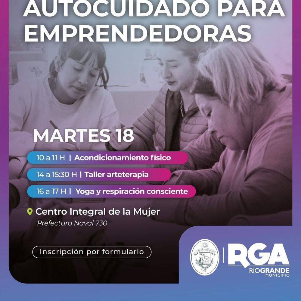 Jornada de Autocuidado para Mujeres Emprendedoras en Río Grande