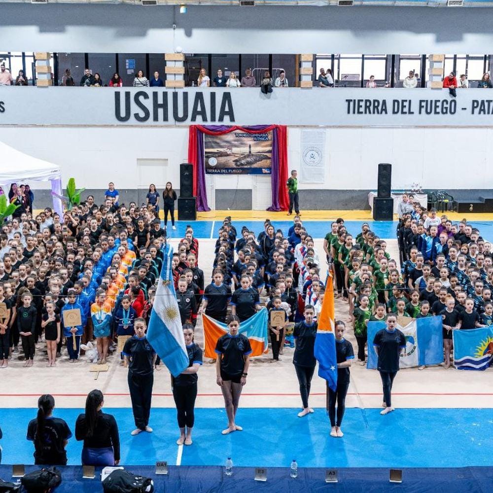 Ushuaia recibe el Campeonato Nacional de Gimnasia Rítmica