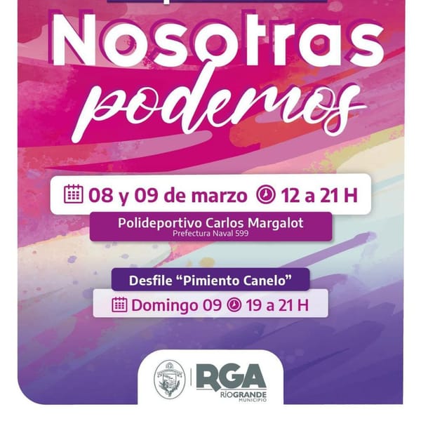 LLEGA LA 9° EDICIÓN DE LA EXPO “NOSOTRAS PODEMOS” EN EL POLIDEPORTIVO CARLOS MARGALOT