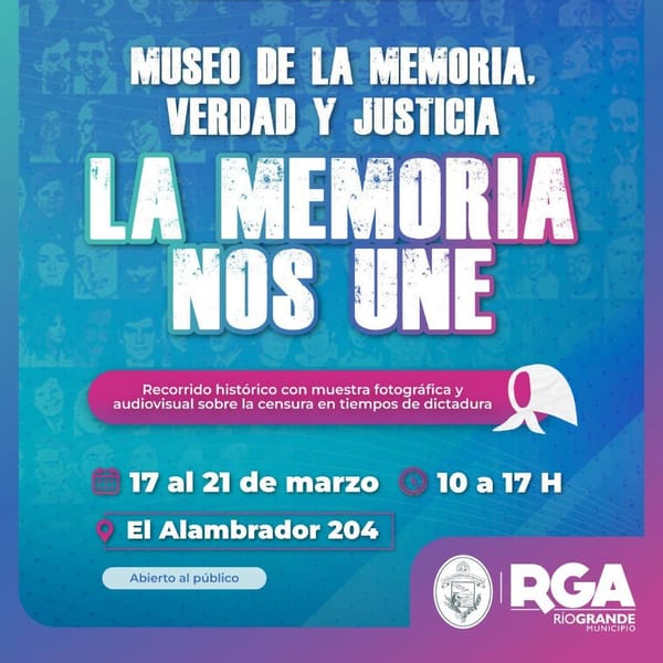 MUSEO DE LA MEMORIA, VERDAD Y JUSTICIA: “LA MEMORIA NOS UNE”