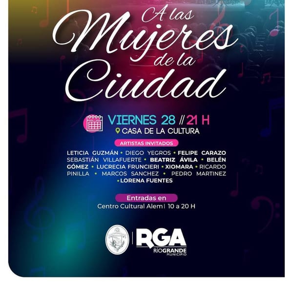 A LAS MUJERES DE LA CIUDAD: UN HOMENAJE MUSICAL EN EL MES DE LA MUJER